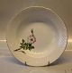 B&G Victor Hugo white porcelain - wild rose with gold rim 022 Large soup rim plate 24 cm (322)