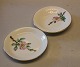 B&G Victor Hugo white porcelain - wild rose with gold rim 030 Butter pad 10 cm (332)