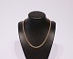 14 kt. guldhalskæde, stemplet HØG.5000m2 udstilling.