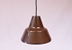Brun værkstedslampe - Dansk design - 1960erne.