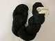 Kidmohair - 1-plyKidmohair is a natural product of a very high quality from the angora goat from South AfricaThe colour shown is: Black, Colourno 11361 ball of wool containing 50 grams