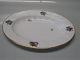 Royal Copenhagen Henriette Light # 482 Angular  482-8605 Platter, oval 20 x 26 cm - light wore on gold