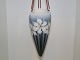 Bing & Grondahl, Art Nouveau vase for hanging from 1902-1914 artist signed