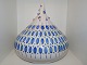 Bjorn Wiinblad art potterySoup tureen with blue and yellow decoration