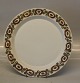 Nucella Aluminia Royal Copenhagen faience Ellen Malmer 3462 Dinner plate 24 cm, brown