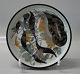 Aluminia Baca kunstfajance 963-3290 Rund skål 17.5 x 2 cm Ivan Weiss, Trina?, Aluminia