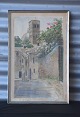 Akvaral fra Assisiaf Olga Aae48,5 x 32 cm