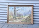 Maleri af Thorbjørn af Budumholm skov57 x 77 cm