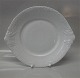1275-666 Cake Dish 31,5 cmTradition: Royal Copenhagen 1275 White Half Lace with gold rim