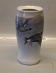 B&G Porcelain B&G 4758-95 Vase 27 cm Ducks in flight Signed AS?