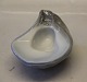 Kongelig Dansk 4553 Kgl. Art Nouveau skål 6 x 13 cm musling - pibeholder ØTA  
