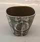 Aluminia Copenhagen Baca FaienceRC Faience 721-3216 Vase 9½ cm  Design Nils Thorsson 1963 Baca