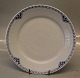 622-111 Plate 22 cm (1017271) Princess Royal Copenhagen Blue fluted Princess blue