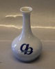 B&G Blue tone - seashell tableware Hotel with LOGO 5143 Vase 13 cm Aktivbanken AB Logo