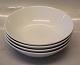 Edith Sonne White Porcelain / B&G Stoneware  323 Soup plate / Cerial Bowl 4 x 17.5 cm