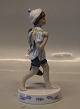 Bing & Grøndahl B&G 1984 Årsfigur: Peter på fisketur 24 cm Soren Brunoe
