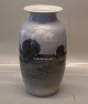 Royal Copenhagen 2751-2983 RC Unique Vase 32.5 cm Ørnebjerghuset Rebild 