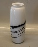Atlantis, Holmegaard Vase 26 cm Blå sort Atlantis 1981