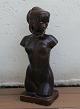 Kæmpe Kongelig Dansk Stentøj Kvindetorso21095 Kgl. "Karina"  ca 80 cm, JH,  juli 1951 nr 3 af 5 Begrænset oplag