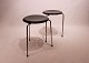 Et par Dot skamler i sort af Arne Jacobsen og Fritz Hansen fra 1971.5000m2 udstilling.
