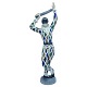 Bing & Grøndahl; Figur, Harlekin #2354, af porcelæn(Tommelfinger knækket)