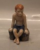 Royal Copenhagen figurine 0682 RC The Boy on a rock 15 cm Jens (1021682) Allan Therkelsen