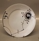 Kongelig Dansk Mega Musselmalet 622-1 Plate, 22 cm, Mega Black (1017470)