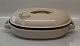 Dansk B&G Trend Stentøjstel Stoneware 401 Oval lågskål med hanke 33 x 12 cm