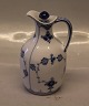 Blue Fluted Full Lace 1179-1 Oil flask, thin neck 13 cm with stopper