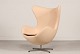 Arne JacobsenÆggestol 3316m/vippefunktionNatur vegetal læder