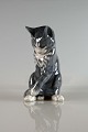 Royal Copenhagen figurSiddende kat
