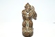 Royal Copenhagen Stoneware Figure, Monkey with butterfly
