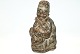 Royal Copenhagen Stoneware figure of Negro boy with cat Decoration number 20244.Designed by Knud Kyhn.
