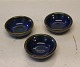 Granit - Bornholm Denmark Blue Glazed  Stoneware Soeholm Individual butter pads 7 cm