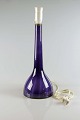 Kastrup GlasLilla Bordlampe m/stribet fod