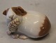 B&G Porcelain B&G 2480 Guinea Pig - lying 8 cm Sv. Jespersen
