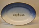 Greenland B&G Porcelain Kalaallit Nunaanni pingortitaq  - Greenlandic Scenery Collection 11308-215 Greenlandic Scenery Collection Large oval platter 40 x 28 cm (015-315)  Dog Sledge - Qimusseq