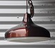 Brunlakeret metal pendel42 cm