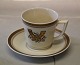 Golden Horn Royal Copenhagen 9481 Coffee cup 17 cl and saucer 13.2 cm