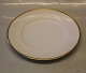 Haga? B&G Porcelain 025 Dinner plate 24.5 cm broad polished gold rim, form 601