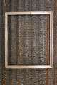 French 1800 century silver frame with fine patina.Outer dimensions: 58x48,5cm.SOLD !