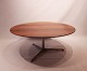 Rundt sofabord, model 3513, designet af Arne Jacobsen og fremstillet af Fritz Hansen i 1960erne.5000m2 udstilling.