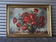 Blomster maleri af Carl H Fischer