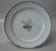 1513-14061 Plate 22.5 cm Green Melody #1513 Royal Copenhagen White glazed ribbed porcelain with green decoration and gold