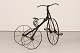 Antik trehjulet cykelAf patineret jern