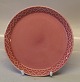 306 Kagetallerken 17 cm PALET - Pink - Rosa Bing & Grøndahl  Cordial Quistgaard for B&G / Nissen Kronjyden Stoneware