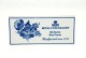 Dealer sign Blue FlowerFrom Royal Copenhagen