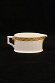 Flødekande i Guld Vifte fra Royal Copenhagen.H:4cm. L:10cm.