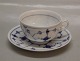 Ribbed B&G Blue Traditional porcelainAntique Ribbed Thin Cups with flower inside Antique Ribbed Coffee cup 4.8 x 8.2 cm (112)