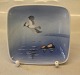 Lyngby Porcelain 15-6 Squarre Tray 12 x 12 cm Bird in flight